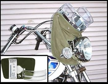 旭風防　クリア Amazon | Z-FATHER 旭風防 クリア 短風防(緑布タレ